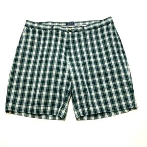 POLO Ralph Lauren Plaid Flat Front Shorts